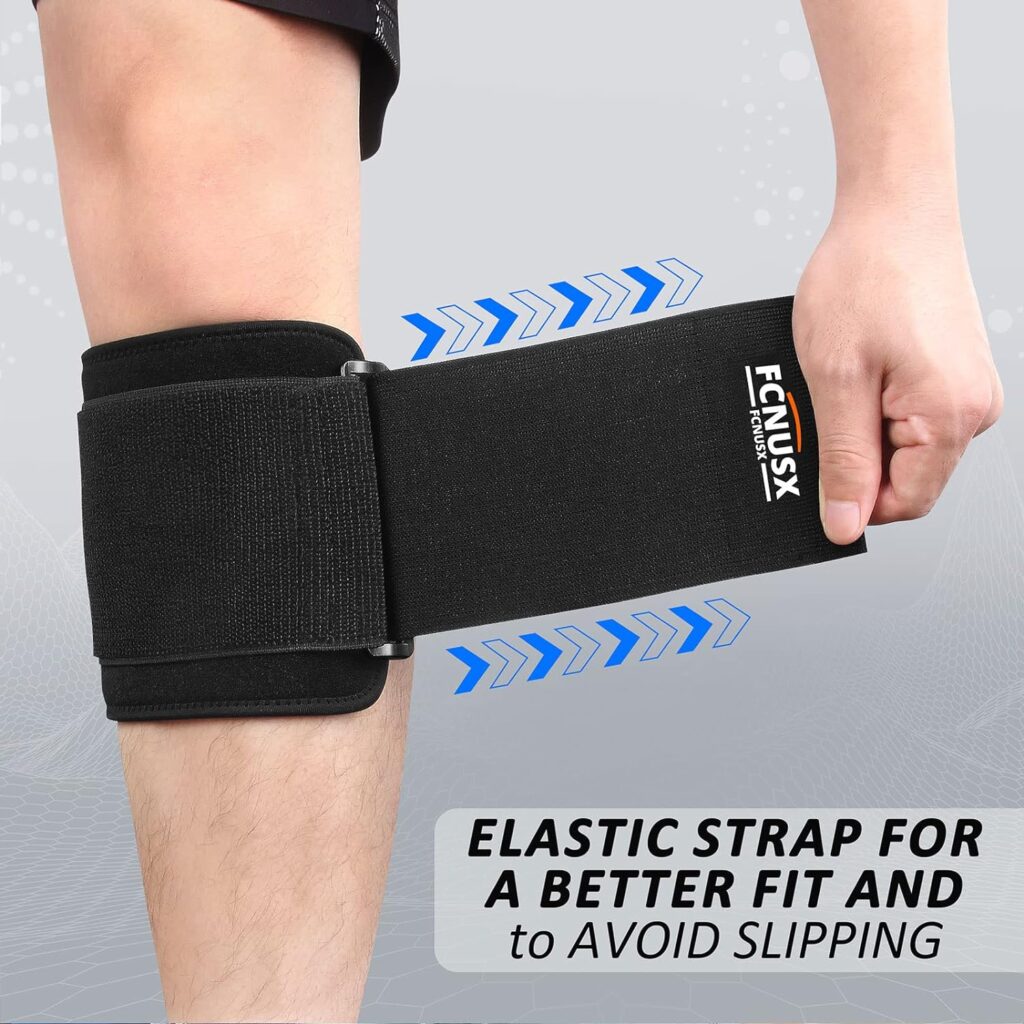 FCNUSX Sciatica Pain Relief Devices Brace - Sciatic Ease Nerve Pain Relief Brace for Men Women, Knee Braces with Pressure Pad Targeted Compression for Sciatic Nerve Pain, Lower Back, Hip