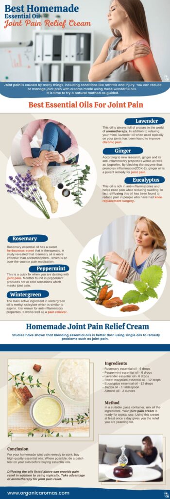 How To Use Essential Oils For Joint Pain Relief