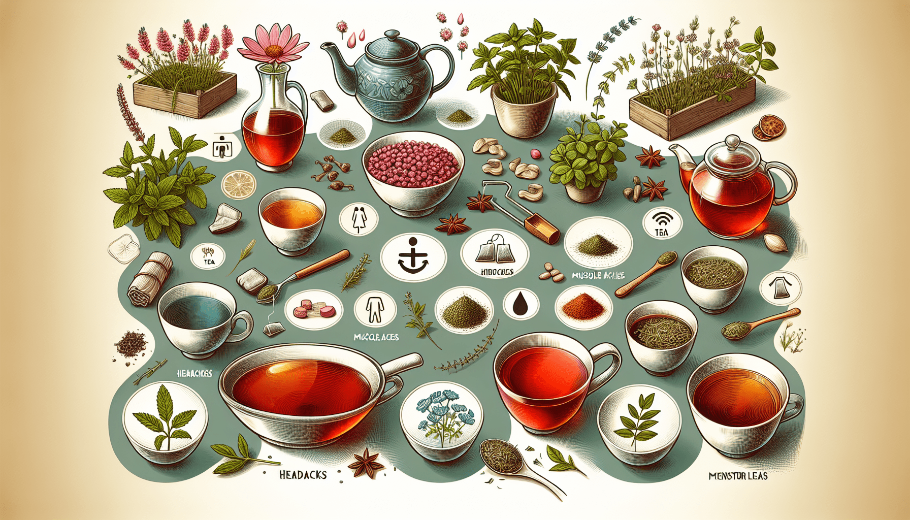 Popular Natural Pain Relief Teas
